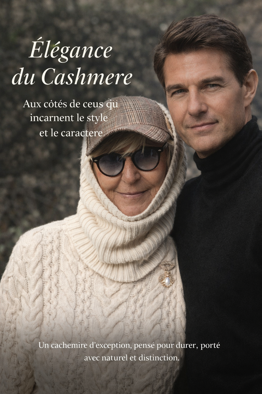 Snood tour de cou H/F 6 fils Cashmere Premium