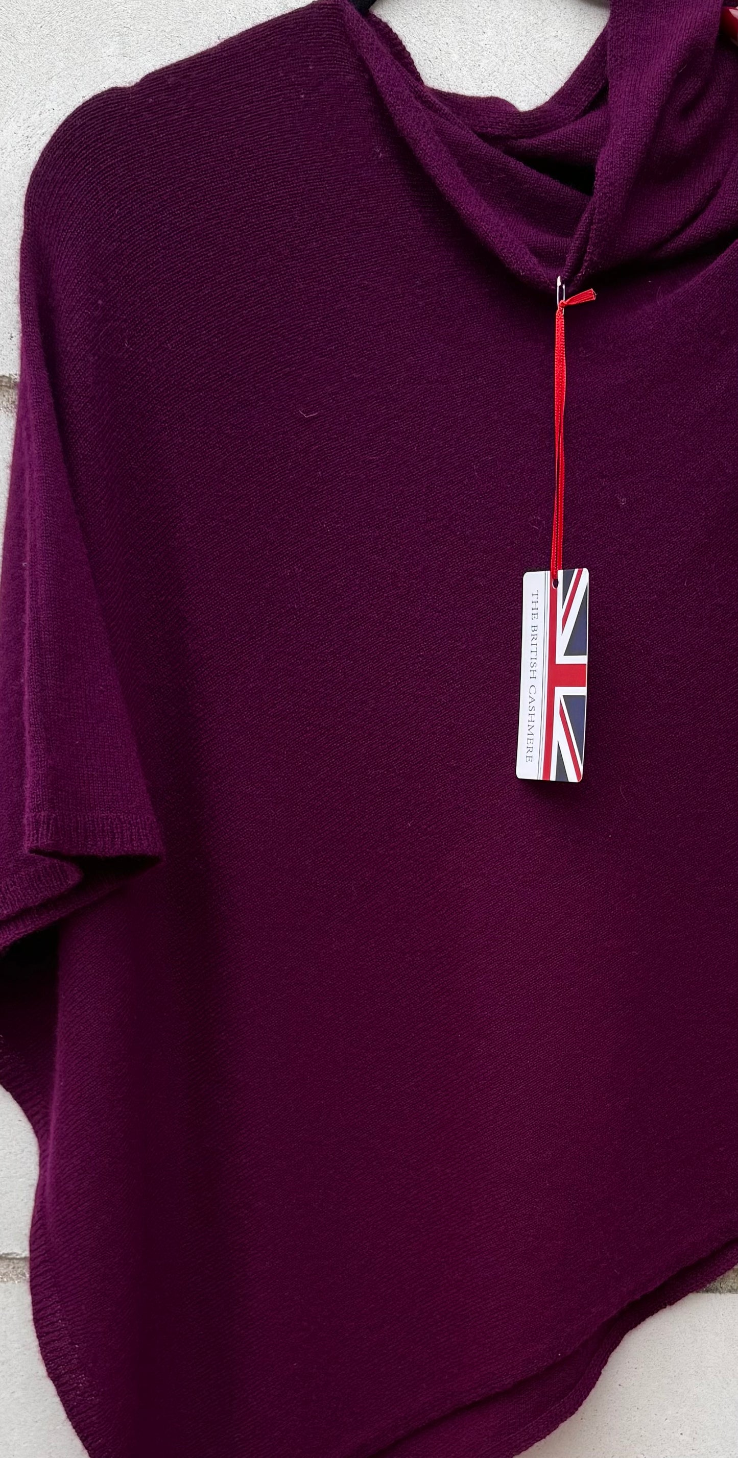 Pancho 2 fils 100% Cashmere