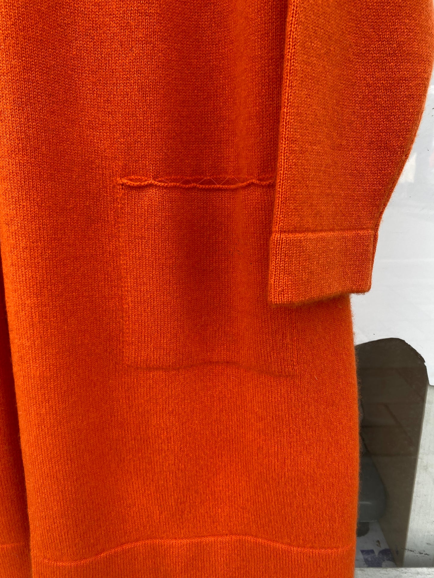 Veste longue ouverte 4 fils pure Cashmere premium