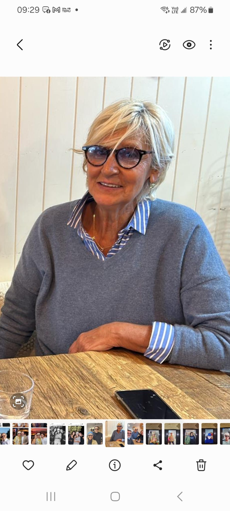 pull col V Femme Oversize