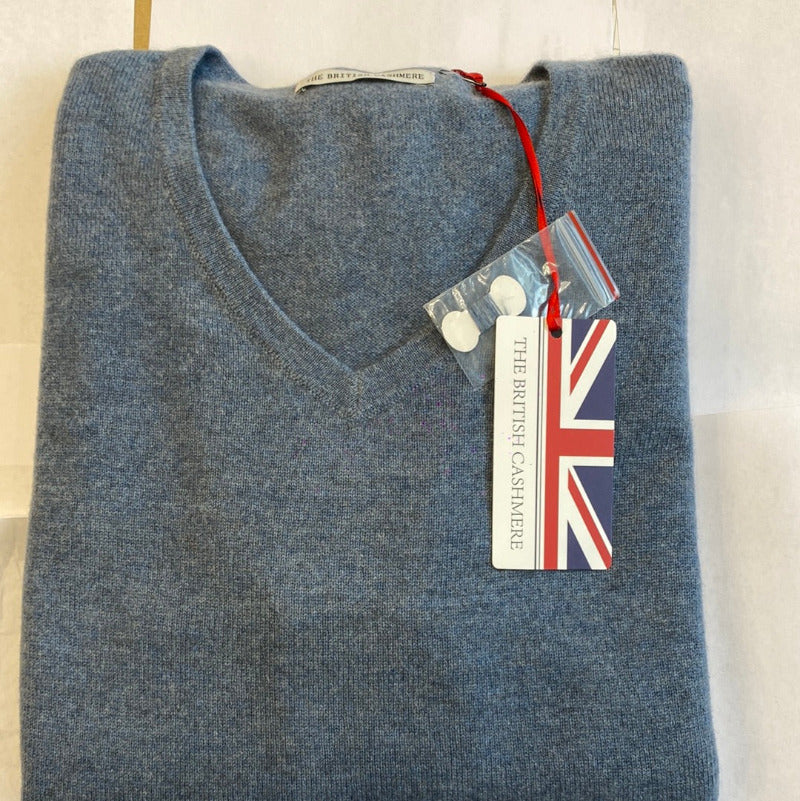 Pull Col V Femme Oversize cachemire